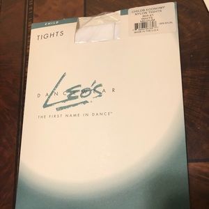 Leo's Childs Nylon Tights, size M